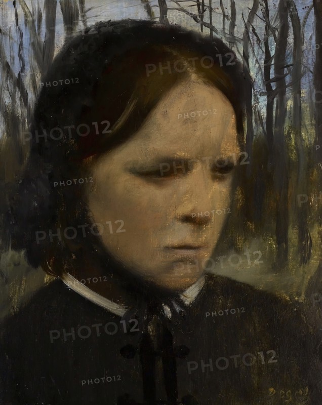 Portrait of Estelle Balfour, 1863-1865. Creator: Edgar Degas.