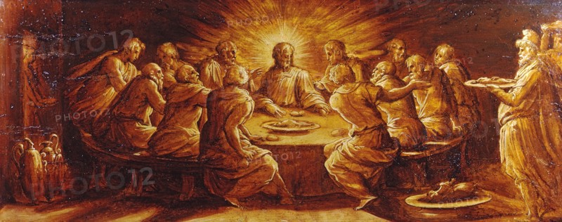 The Last Supper, c1545. Creator: Giorgio Vasari.