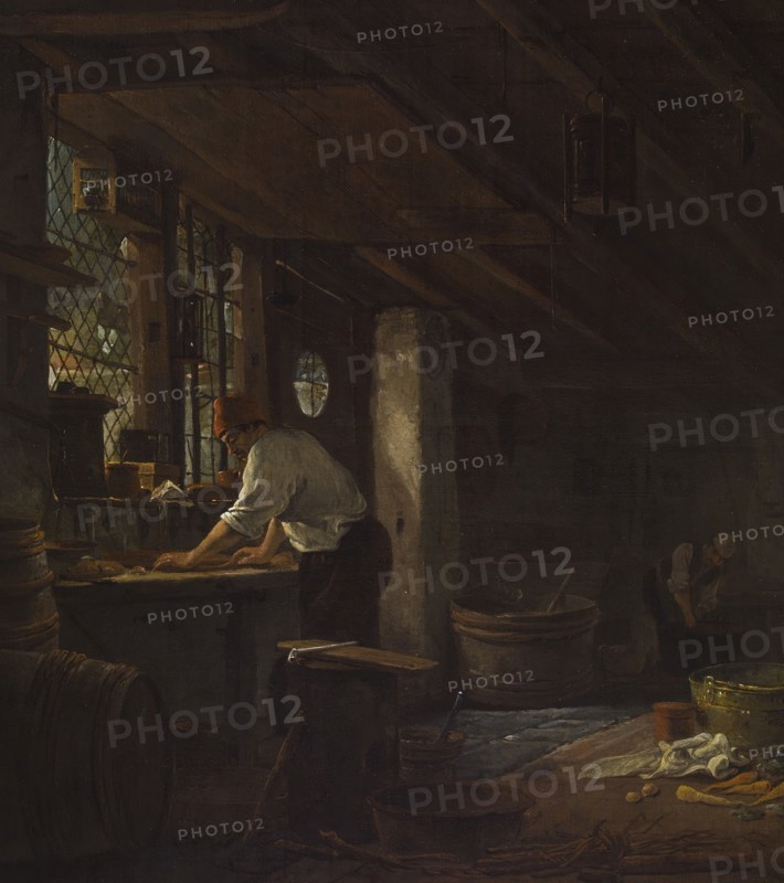 Kitchen Interior, 1650-1670. Creator: Thomas Wyck.