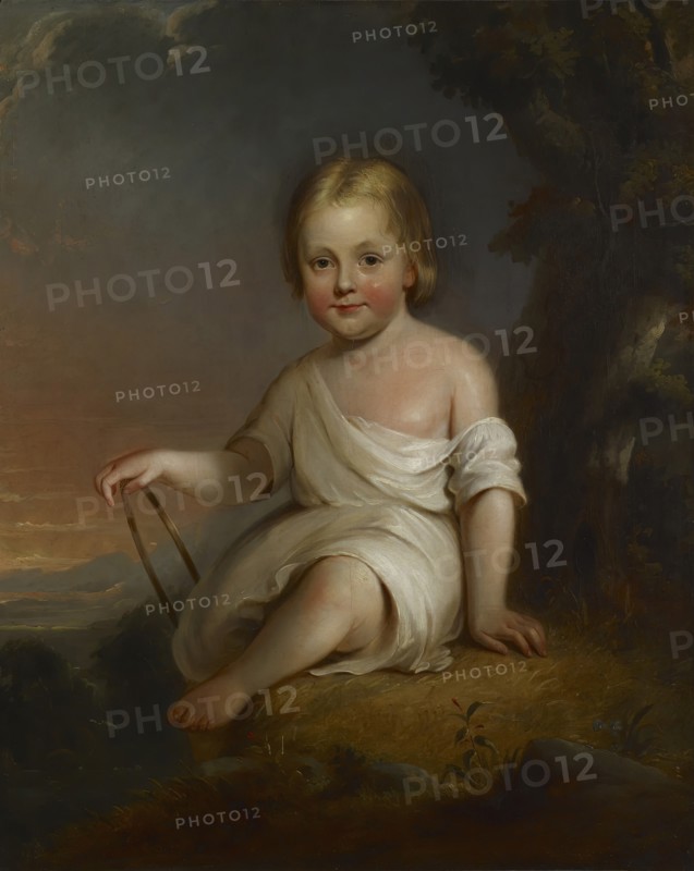 Portrait of Master Francis M. Jencks, c1848. Creator: Alfred Jacob Miller.