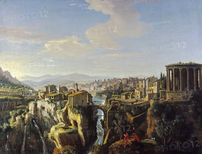 View of Tivoli, c1700. Creator: Gaspar van Wittell.