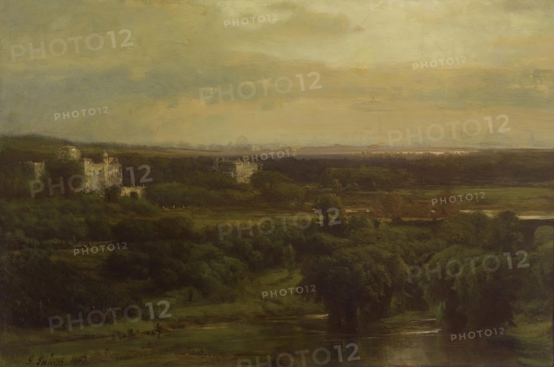 The Valley of the Olives, 1867. Creator: George Inness.