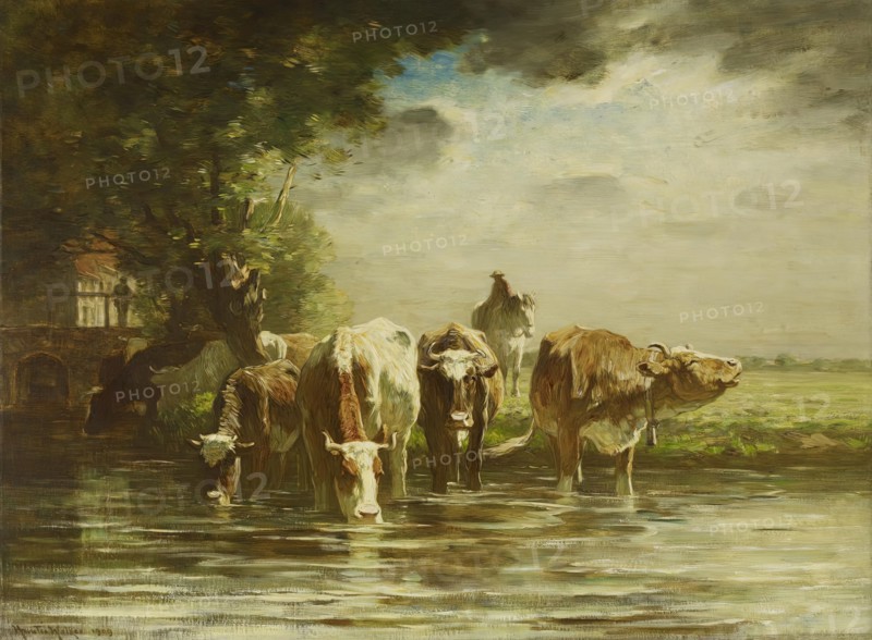 A Watering Place, 1909. Creator: Horatio Walker.