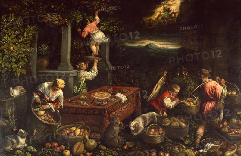 Allegory of the Element Earth, c1580. Creator: Leandro Bassano.