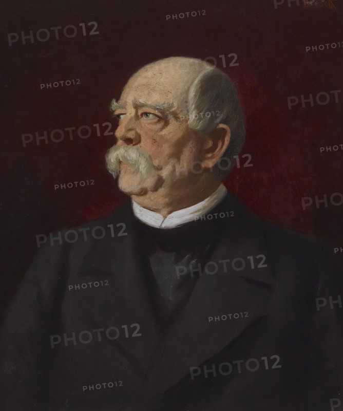 Portrait of Bismark, c1860. Creator: Carl Bersch.