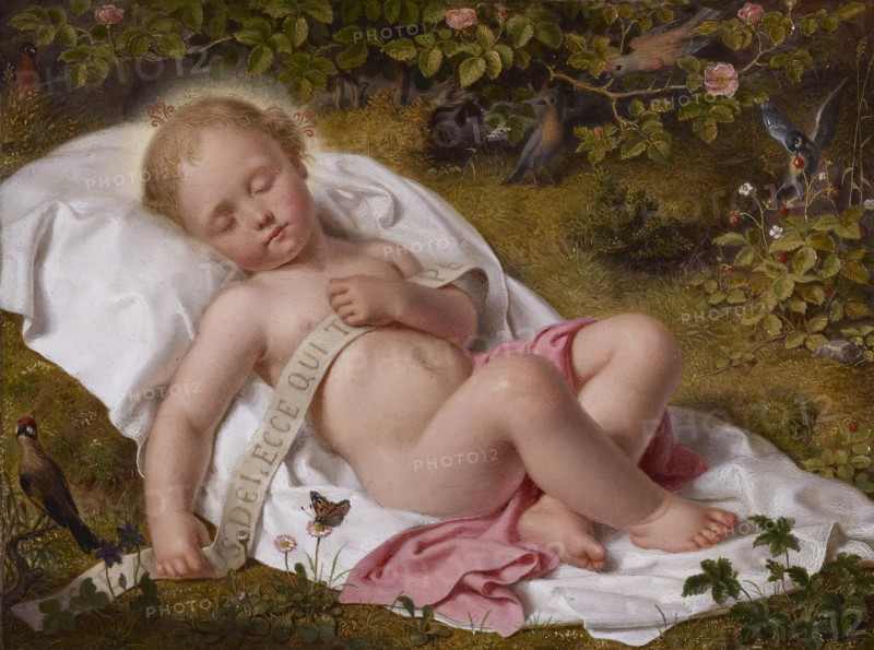 The Christ Child, 1849. Creator: Andreas Johann Jacob Muller.