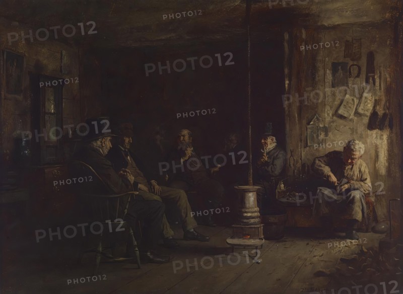The Nantucket School of Philosophy, 1887. Creator: Eastman Johnson.