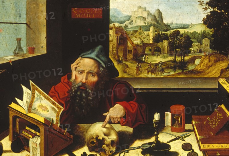 Saint Jerome in His Study, c1530. Creator: Pieter Coecke van Aelst.