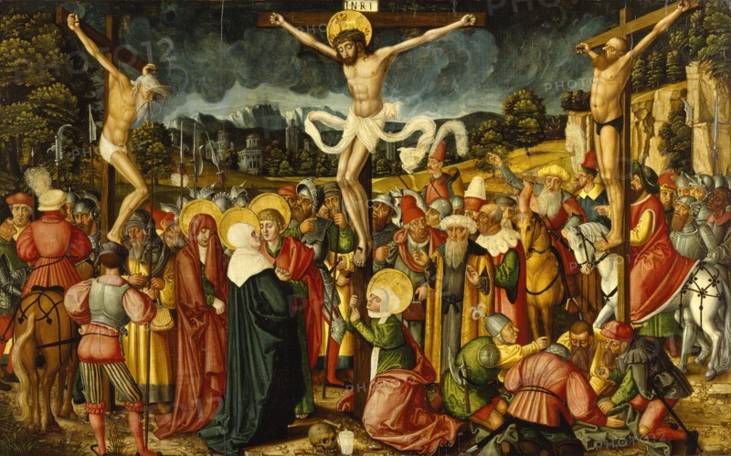 Crucifixion, 1537. Creator: Peter Gertner.