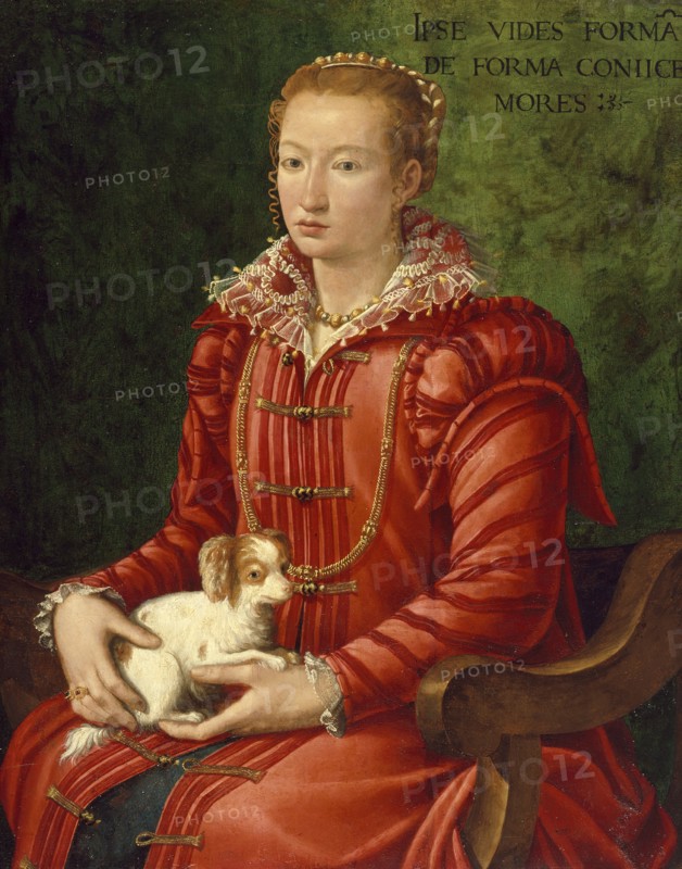Woman with a Lap Dog, c1575-1600. Creator: Unknown.
