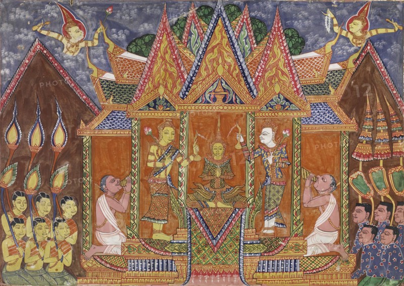Vessantara Jataka, Chapter 1, 1920-1940. Creator: Unknown.