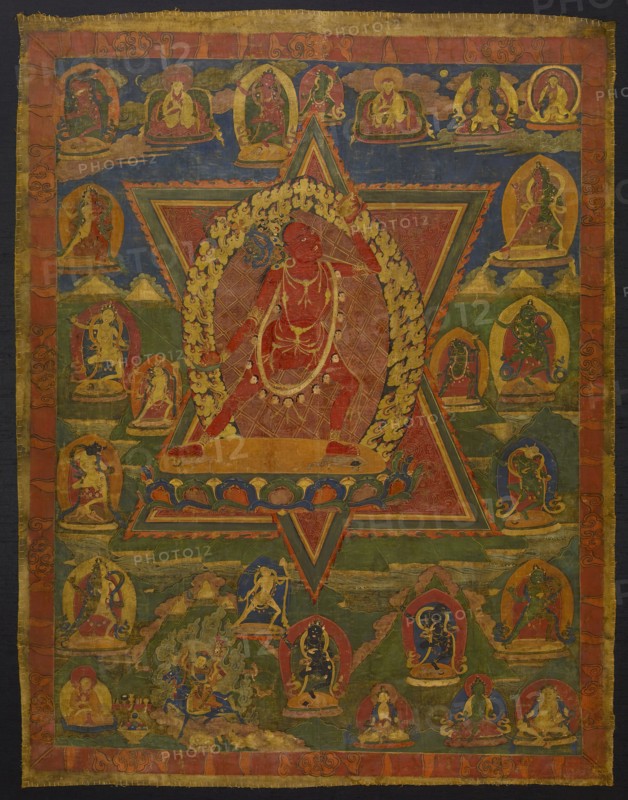 Vajrayogini as Naro Dakini, 18th century. Creator: Unknown.