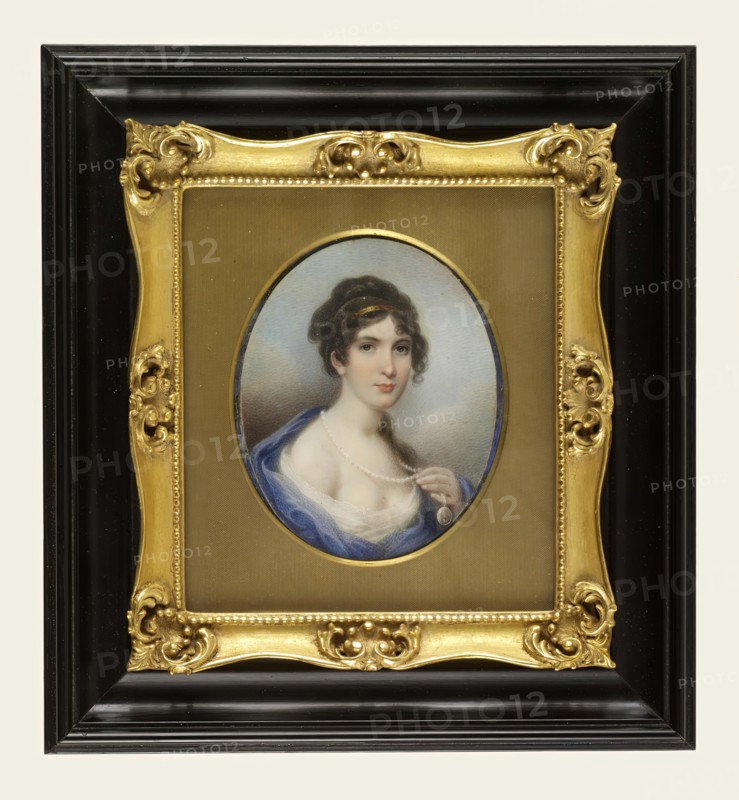 Portrait of a lady, c1815.  Creator: Charles Fraser.