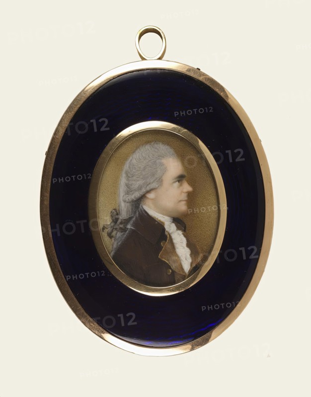 Alexander Hamilton, c1796.  Creator: Ellen Sharples.