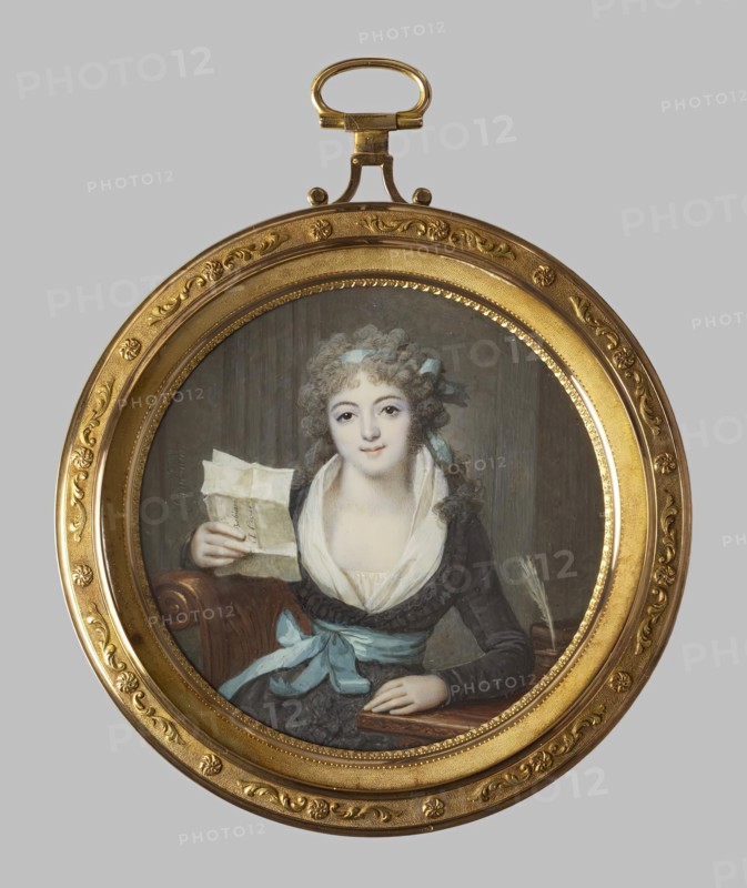 Mademoiselle de Montbrizon, 1795. Creator: Francois Dumont.