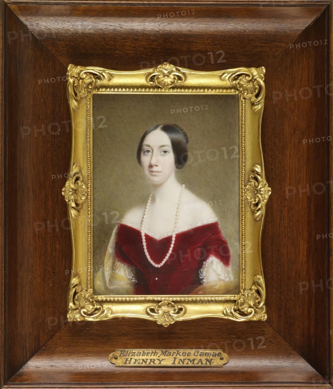 Elizabeth Baynton Markoe Camac, c1840. Creator: Henry Inman.