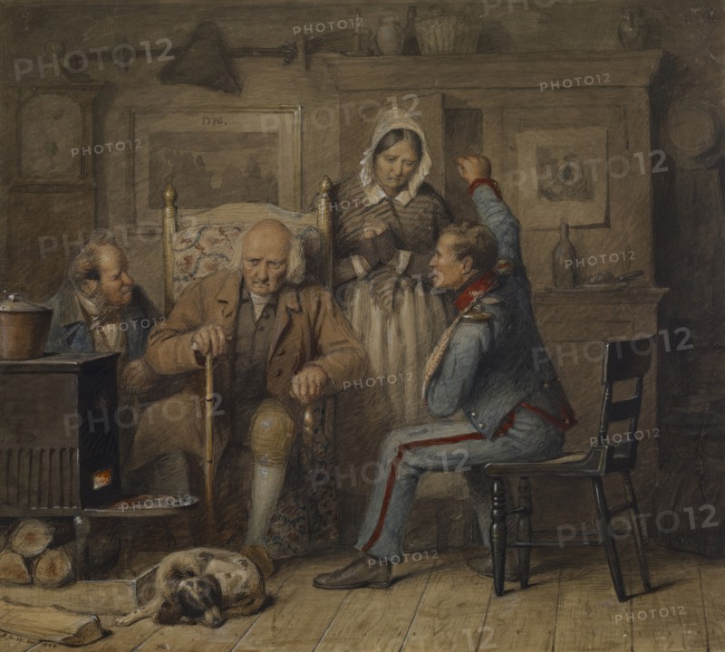 Soldier's Experience, 1847. Creator: Richard Caton Woodville.