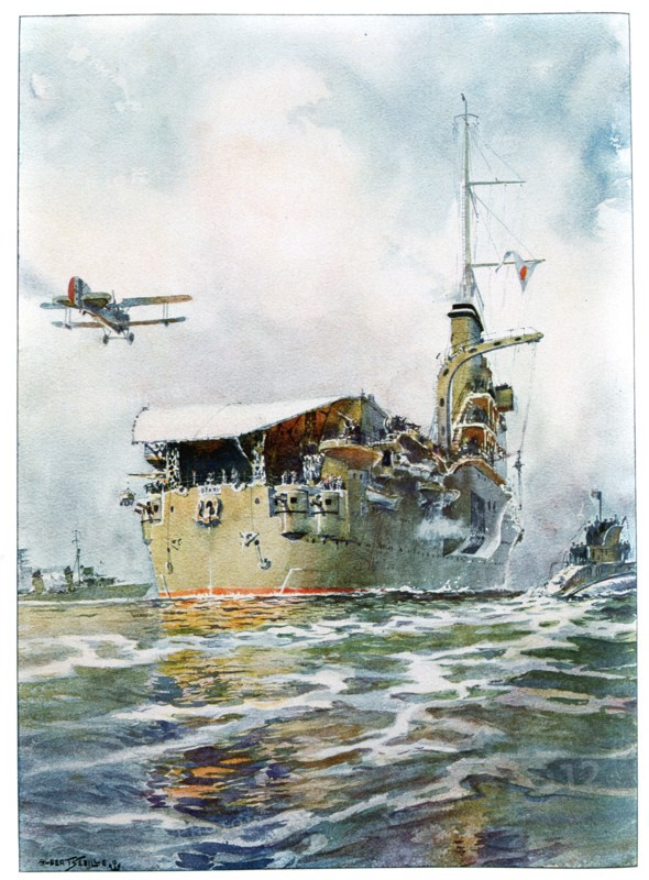 New fleet of combat aircraft carriers, French, 20th century