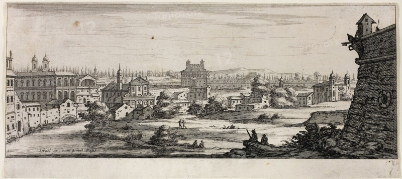 View of Rome: Number 12, n.d. Creator: Francois Collignon.