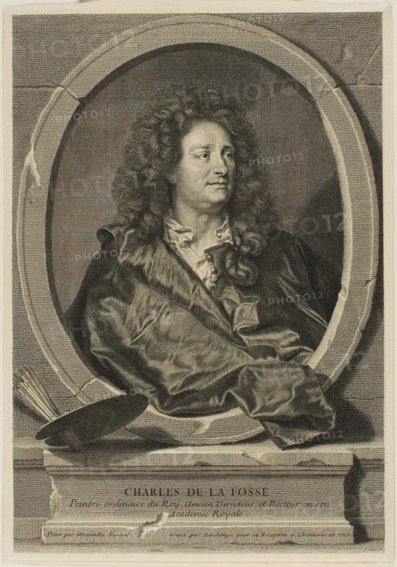 Charles de La Fosse, 1707. Creator: Gaspard Duchange.