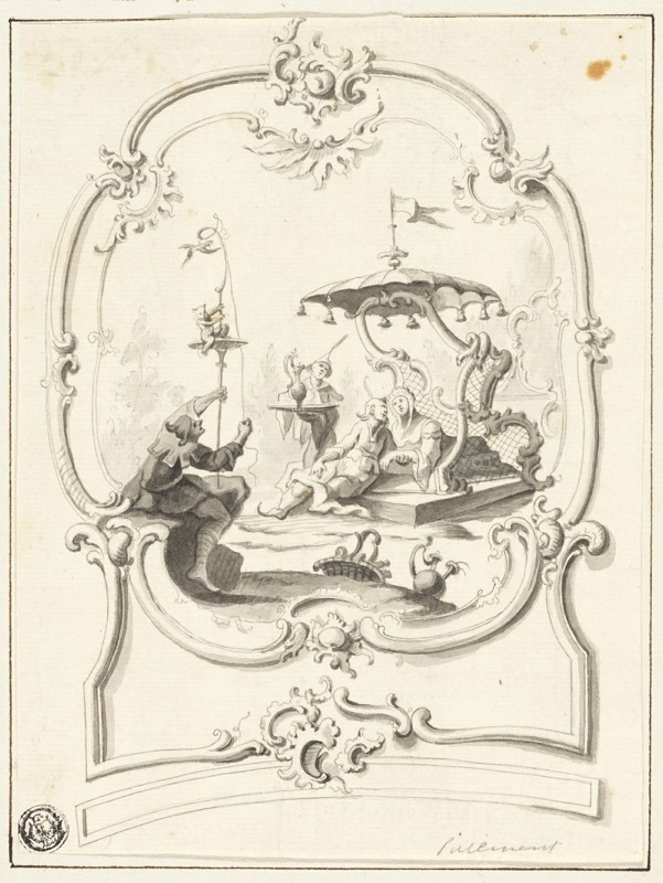 Chinoiserie, n.d. Creator: Jean-Baptiste Pillement.