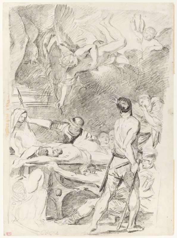 Martyrdom of Saints Processus and Martinian, n.d. Creator: Jean Bernard Restout.