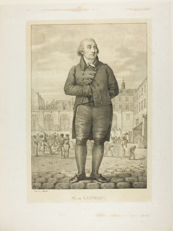 Portrait of M. de Lanneau, n.d. Creator: Jean Henri Marlet.