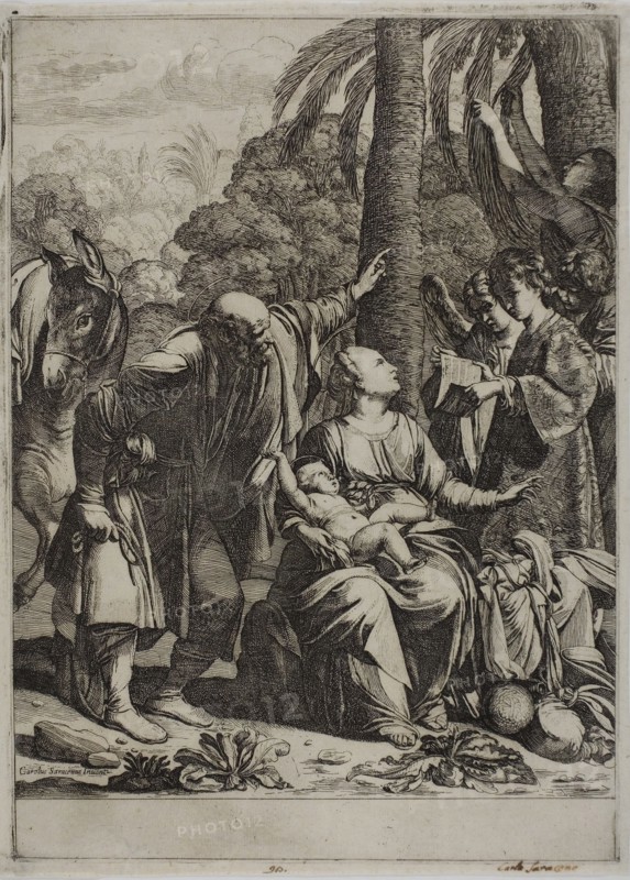 Rest on the Flight into Egypt, 1620/30. Creator: Jean Leclerc.