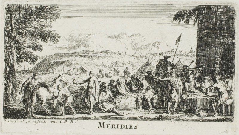 Midday, from The Hours of the Day, n.d. Creator: Joseph Parrocel.