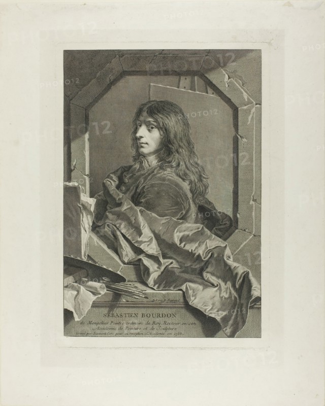 Sebastian Bourdon, 1733. Creator: Laurent Cars.
