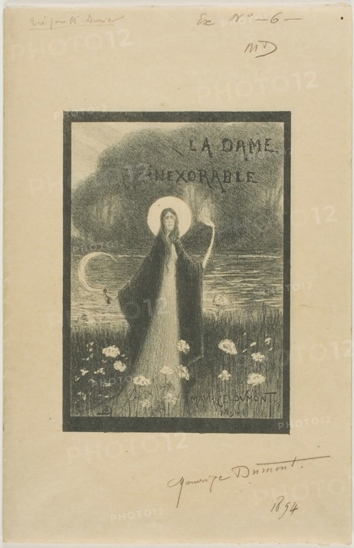 The Inexorable Woman, 1894. Creator: Maurice Dumont.