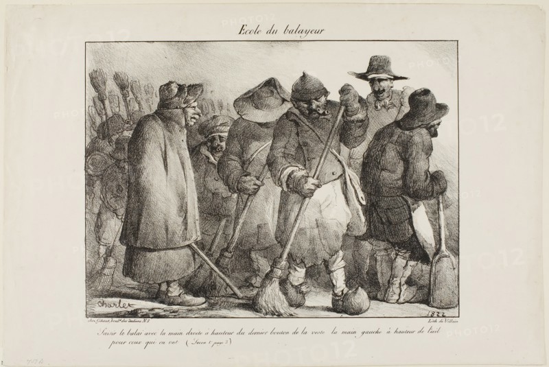 School for Street-Sweepers, 1822. Creator: Nicolas-Toussaint Charlet.