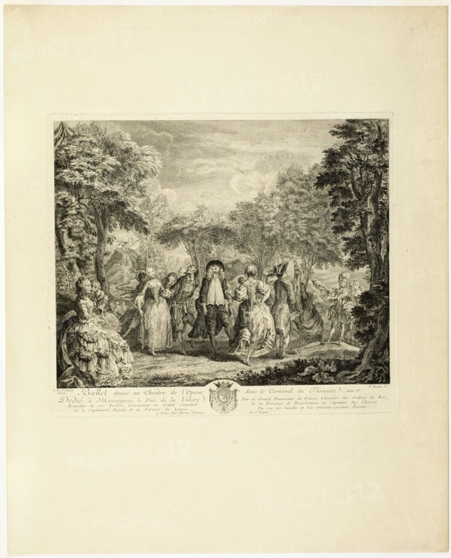 The Carnival of Parnassus, n.d. Creator: Pierre François Basan.