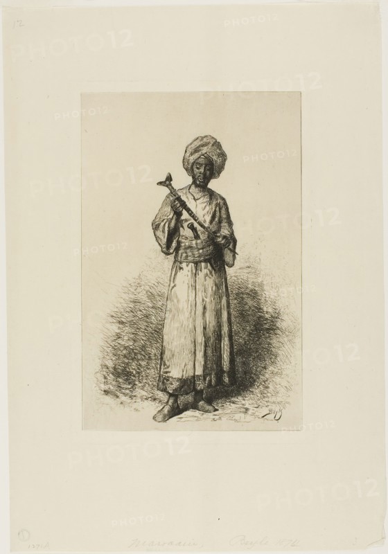Morrocan Man, n.d. Creator: Pierre Marie Beyle.