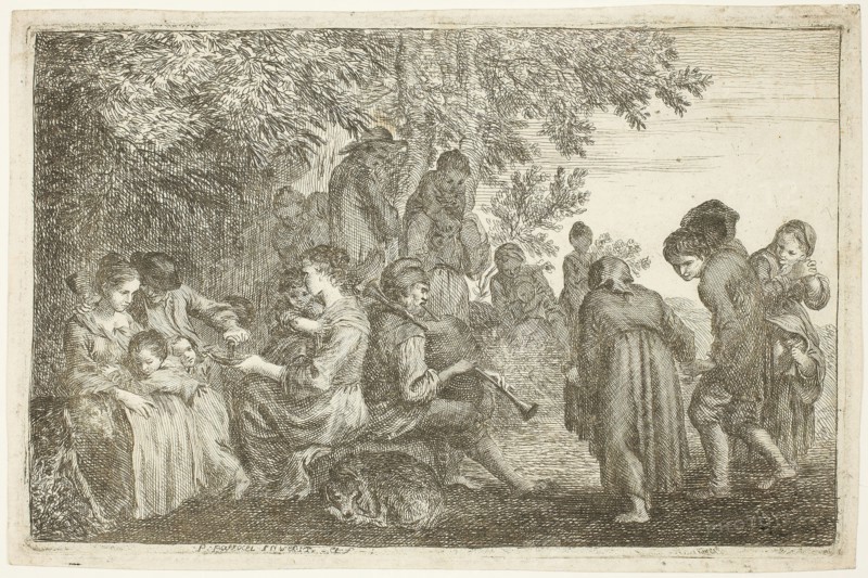 Garden Party, n.d. Creator: Pierre Parrocel.