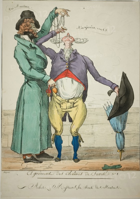 Approval of the Safety-Chain, No. 1, 1809/72. Creator: Pierre-Roch Vigneron.