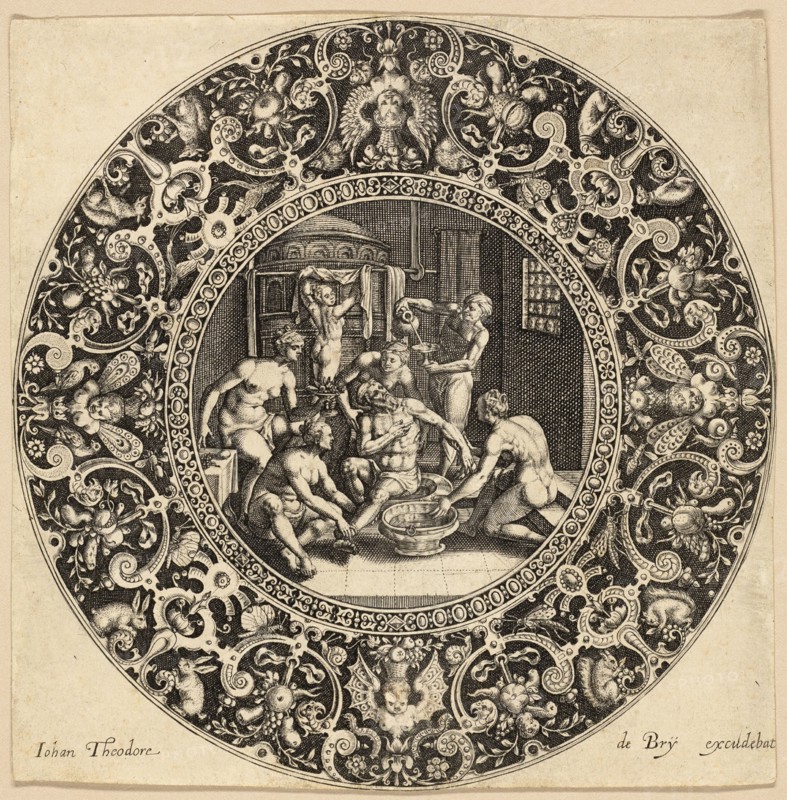 Bath of Sardanapalus, n.d. Creator: Johann Theodor de Bry.
