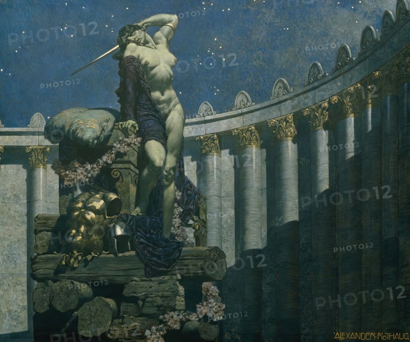 Dido at the stake, 1935. Creator: Alexander Rothaug.