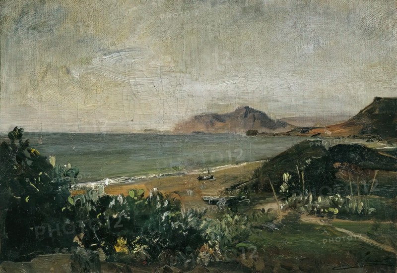 The Ionian Sea near Corfu, 1888. Creator: Emil Jakob Schindler.