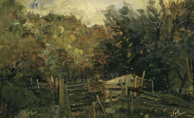 Natural study from Goisern, c1883. Creator: Emil Jakob Schindler.