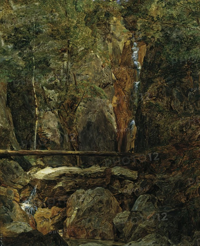 The Rettenbachwildnis near Ischl, 1832. Creator: Ferdinand Georg Waldmuller.