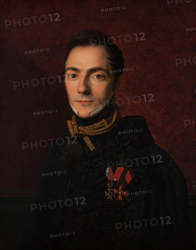 George Graf Apponyi, 1827. Creator: Ferdinand Georg Waldmuller.