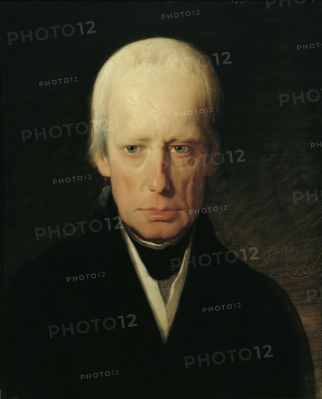 Emperor Franz I of Austria, 1832. Creator: Friedrich von Amerling.