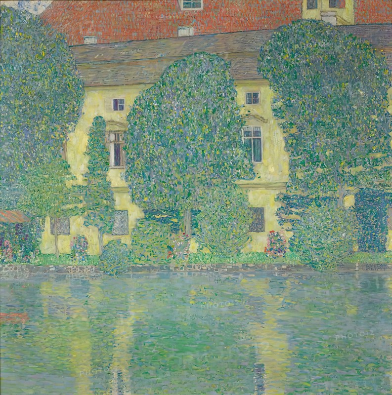 Kammer Castle on Attersee III, 1909/1910. Creator: Gustav Klimt.