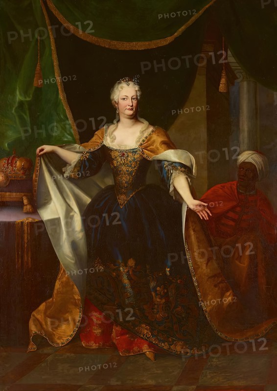 Elisabeth Christine von Braunschweig-Wolfenbüttel, 1730. Creator: Johann Gottfried Auerbach.
