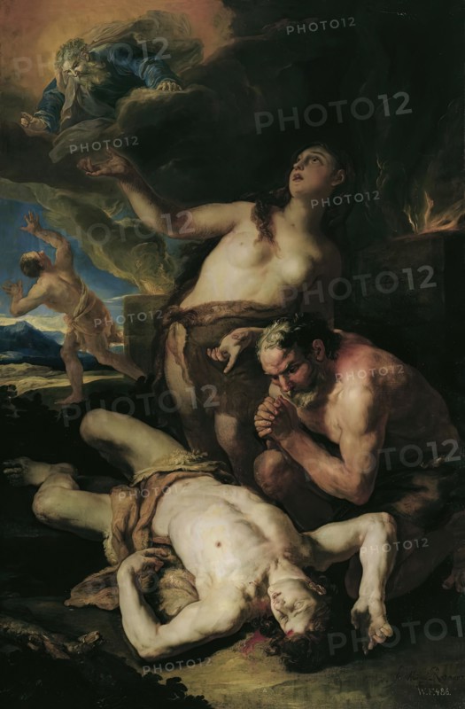 Lamentation for Abel, 1692. Creator: Johann Michael Rottmayr.