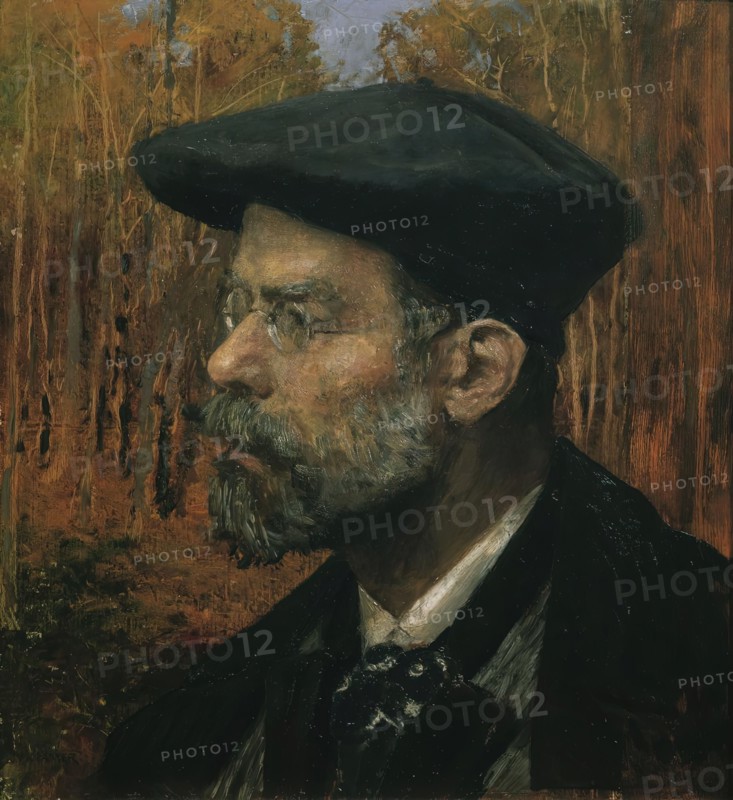 The Painter Theodor von Hormann, 1896. Creator: Johann Victor Kramer.