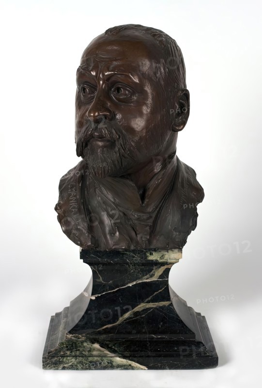 The Sculptor Alfonso Canciani, 1907. Creator: Josef Engelhart.