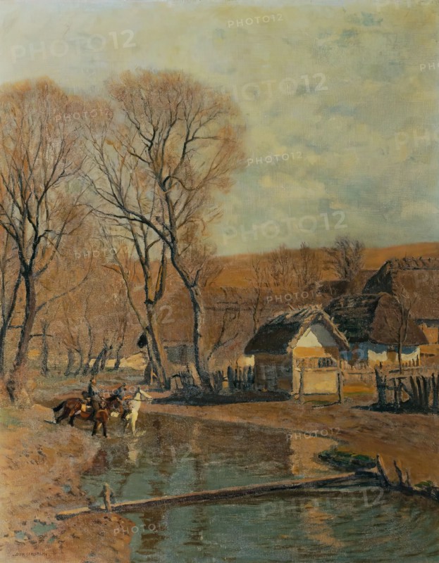 Early spring in eastern Galicia, 1917. Creator: Anton Hans Karlinsky.