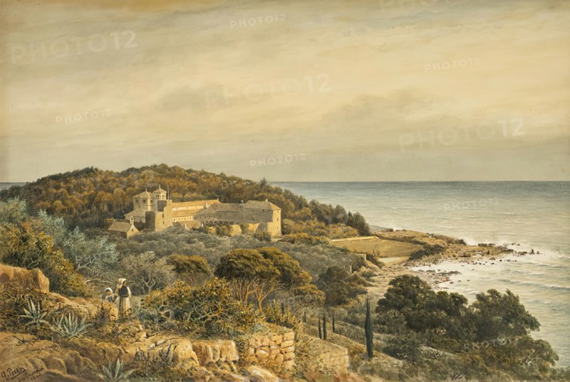 Lacroma in Dalmatia, 1880. Creator: Anton Perko.